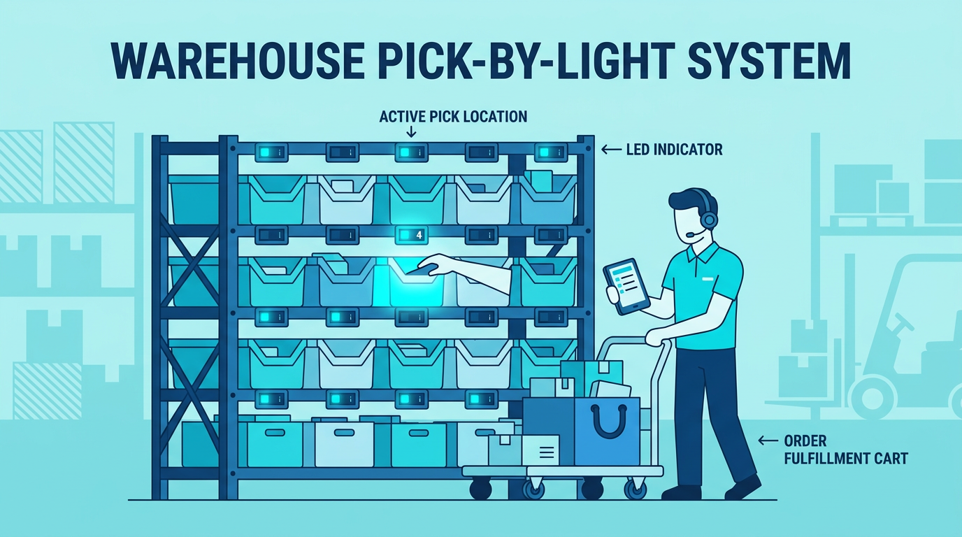 Датчики MaxiLite (Pick-by-Light)